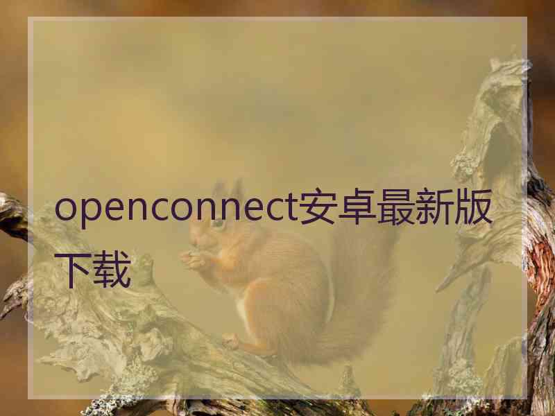 openconnect安卓最新版下载