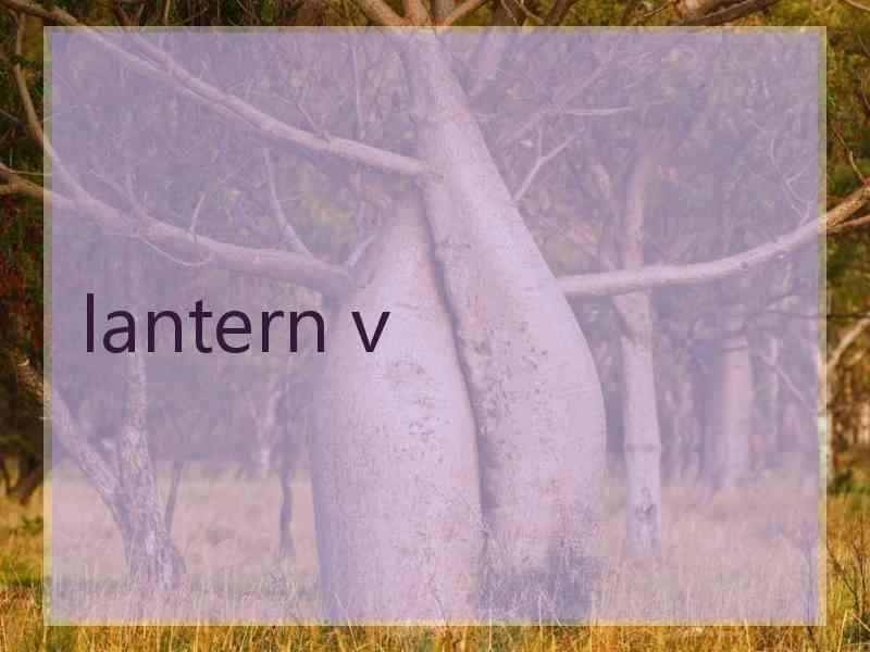 lantern v