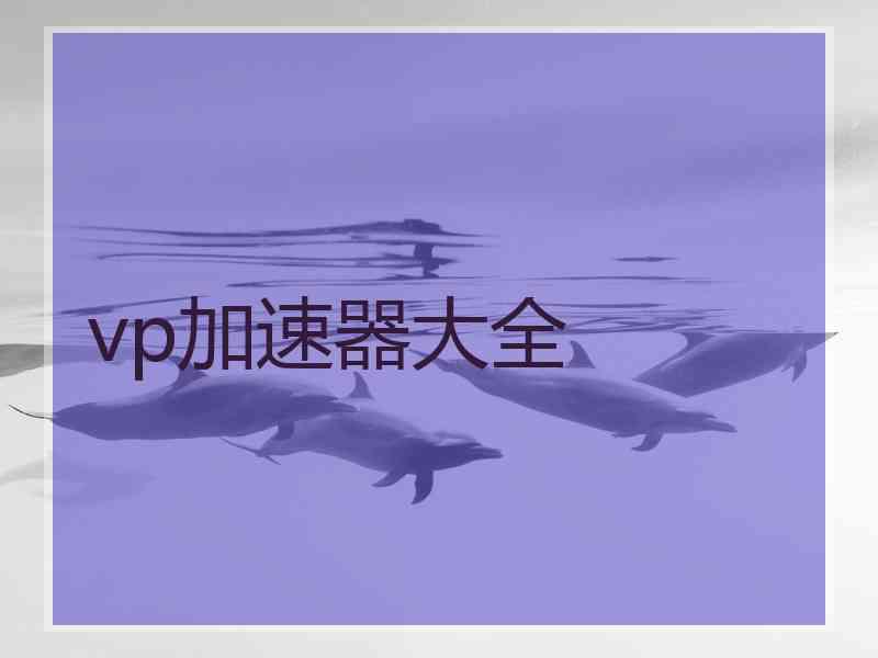 vp加速器大全
