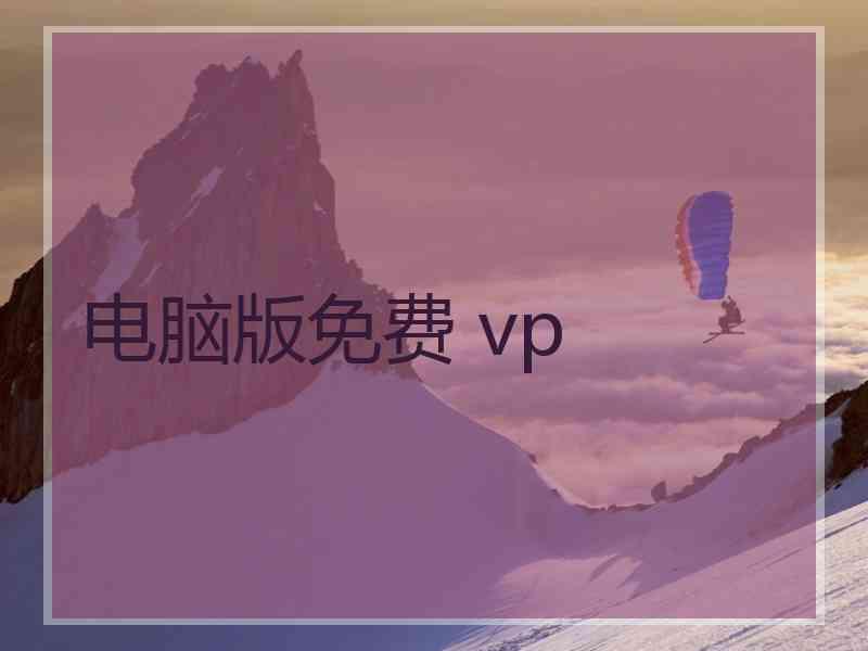 电脑版免费 vp
