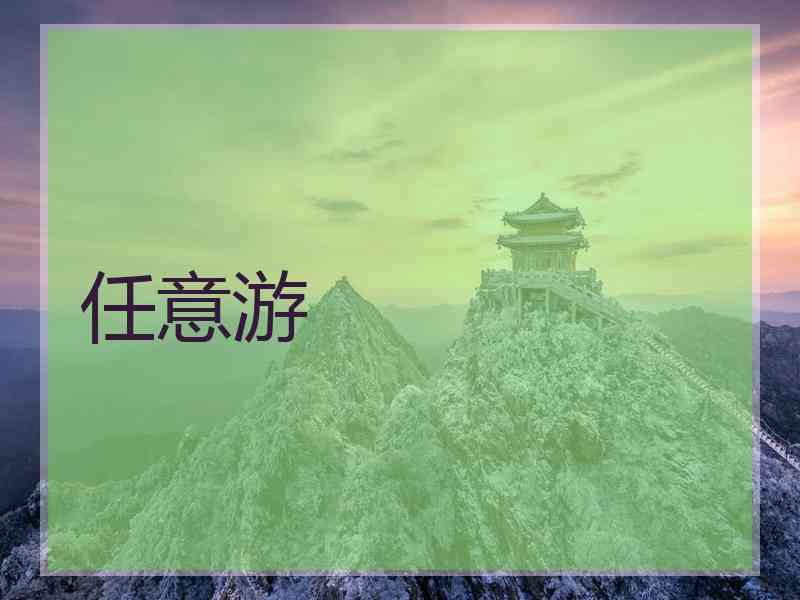 任意游