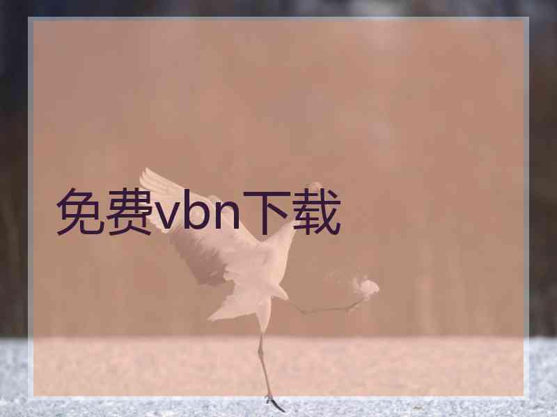 免费vbn下载