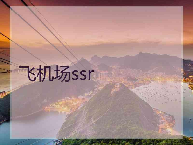 飞机场ssr