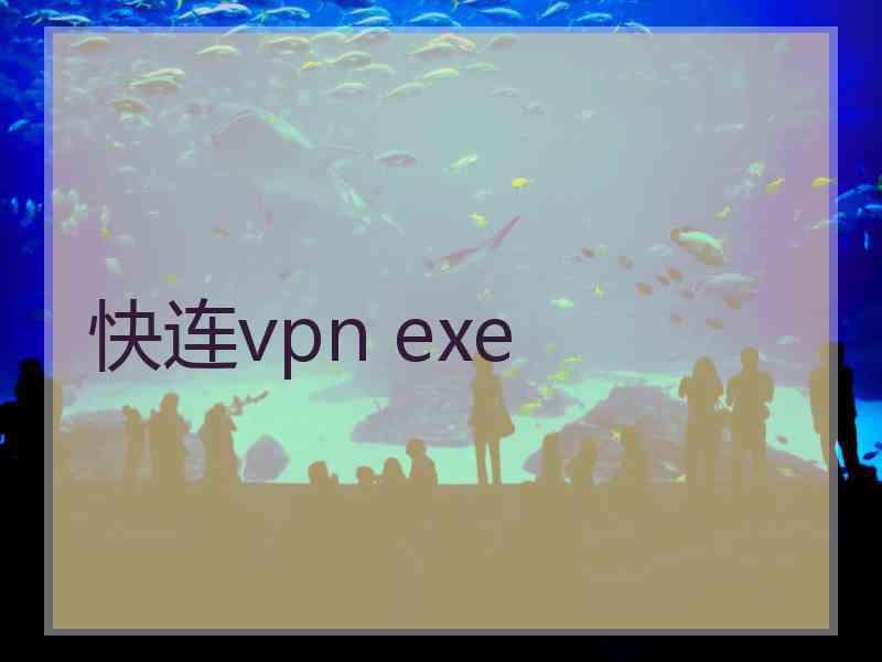 快连vpn exe