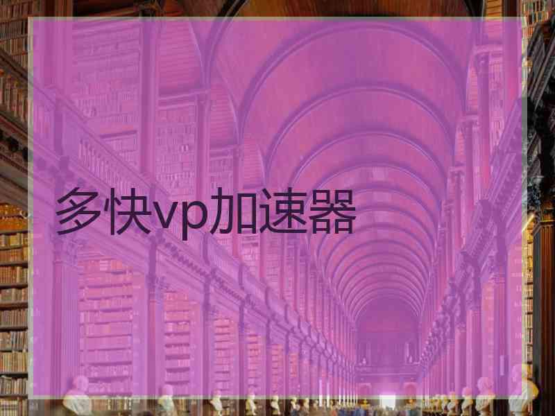 多快vp加速器