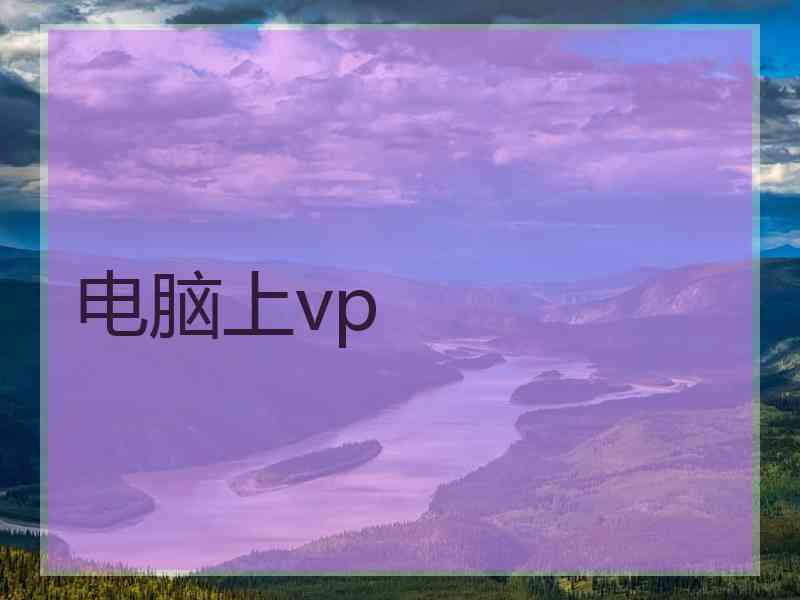 电脑上vp