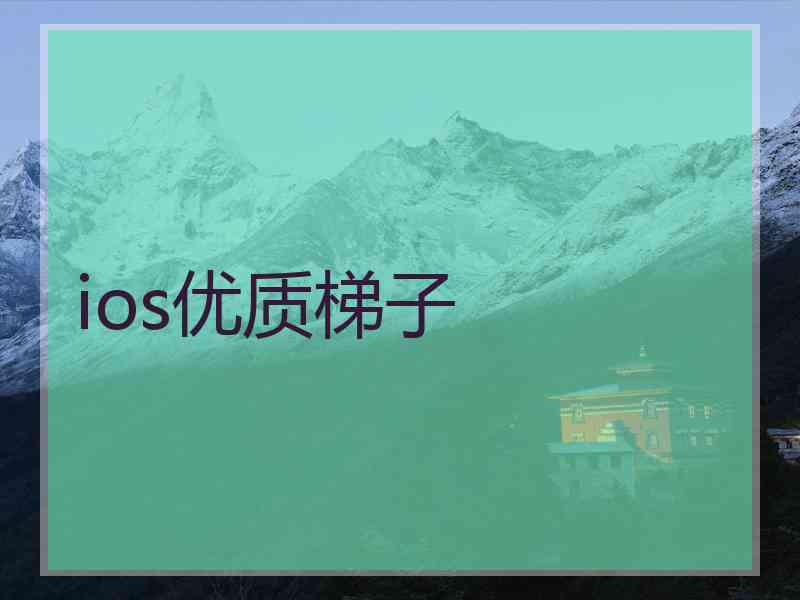 ios优质梯子