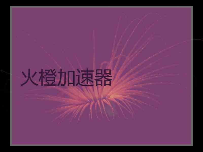 火橙加速器
