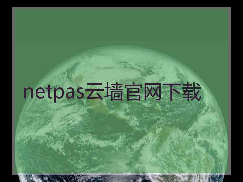 netpas云墙官网下载