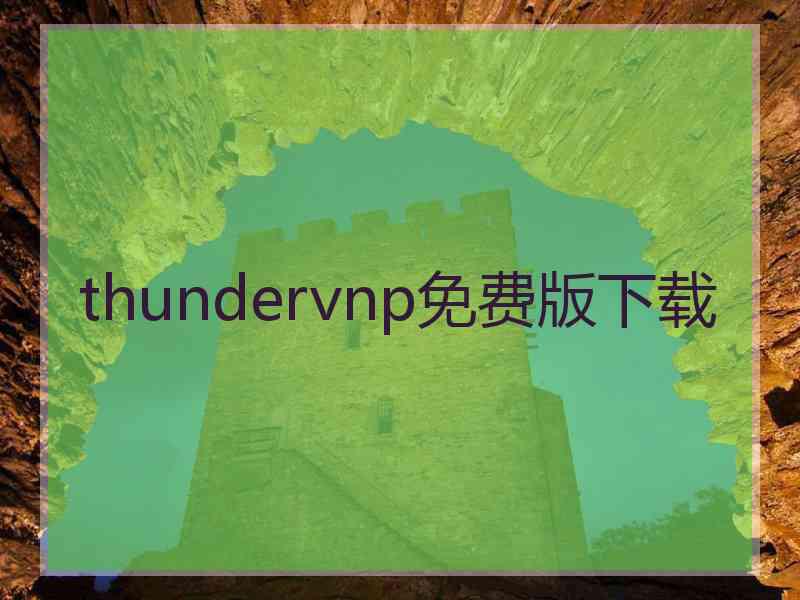 thundervnp免费版下载