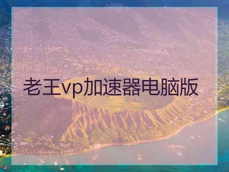 老王vp加速器电脑版