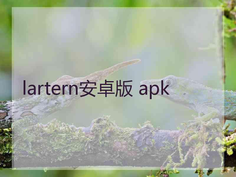 lartern安卓版 apk