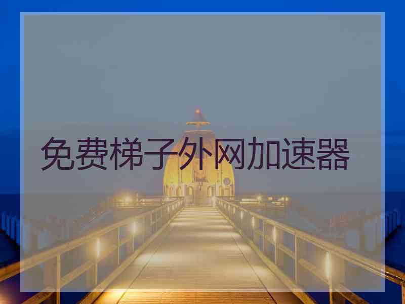 免费梯子外网加速器