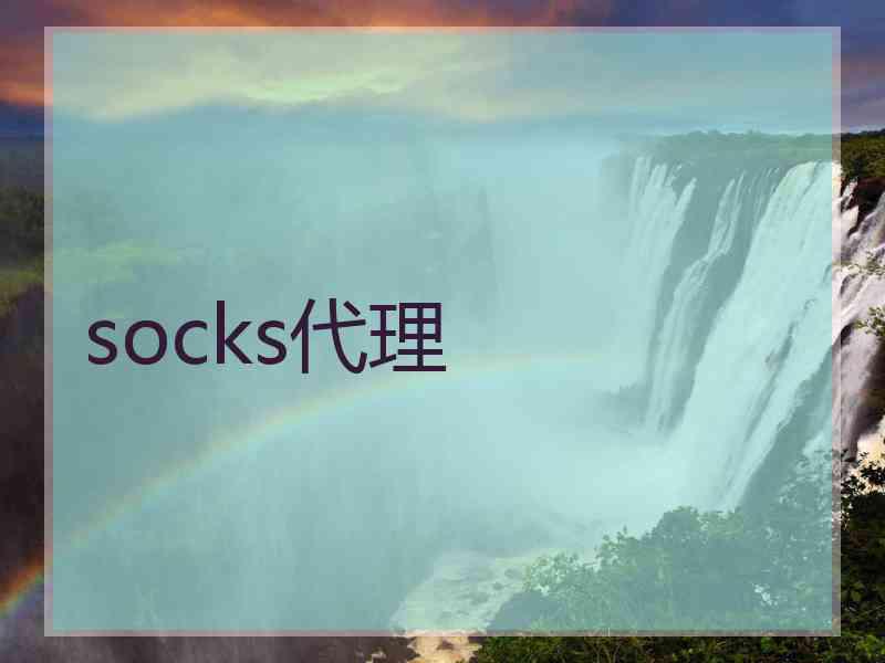 socks代理