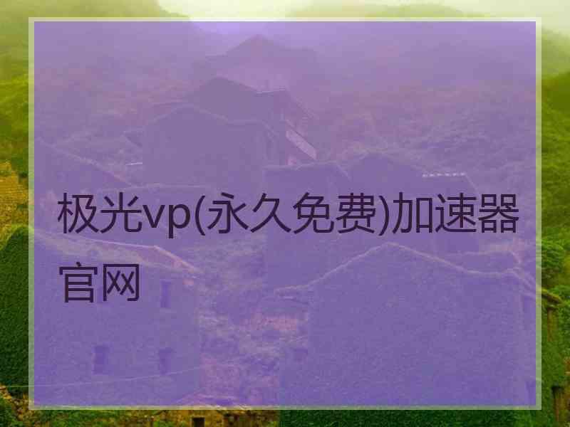 极光vp(永久免费)加速器官网