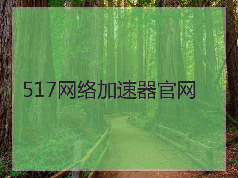 517网络加速器官网