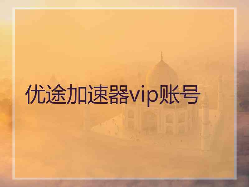 优途加速器vip账号
