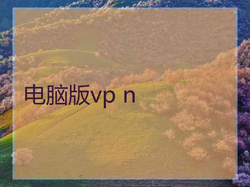 电脑版vp n