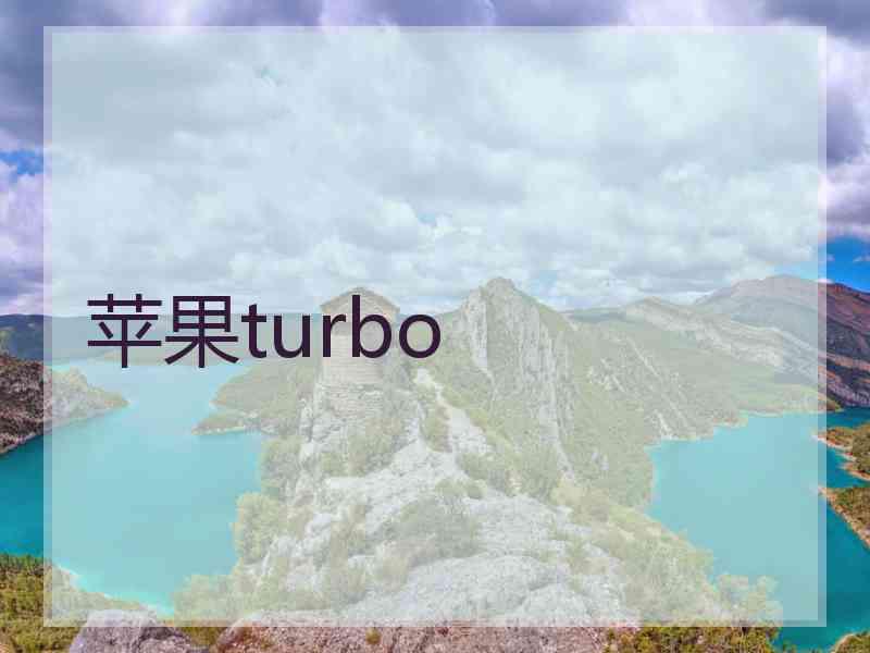 苹果turbo