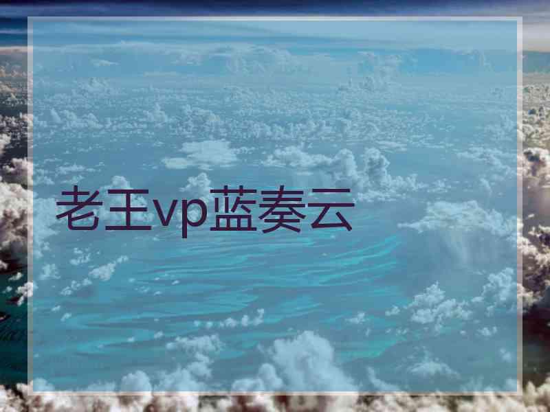 老王vp蓝奏云