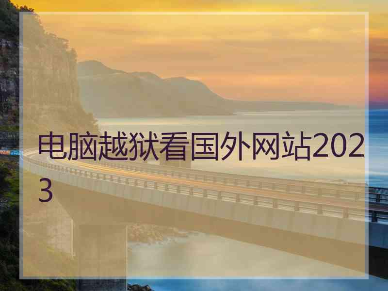 电脑越狱看国外网站2023
