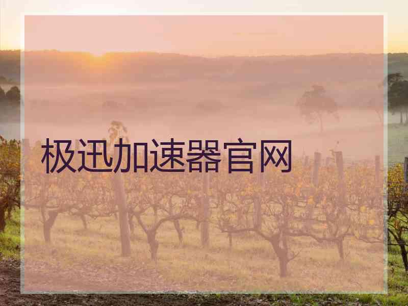 极迅加速器官网