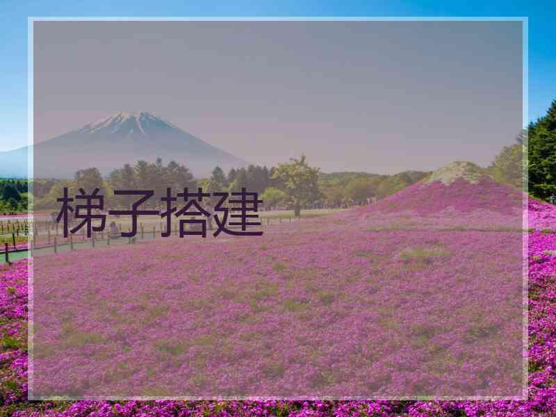 梯子搭建