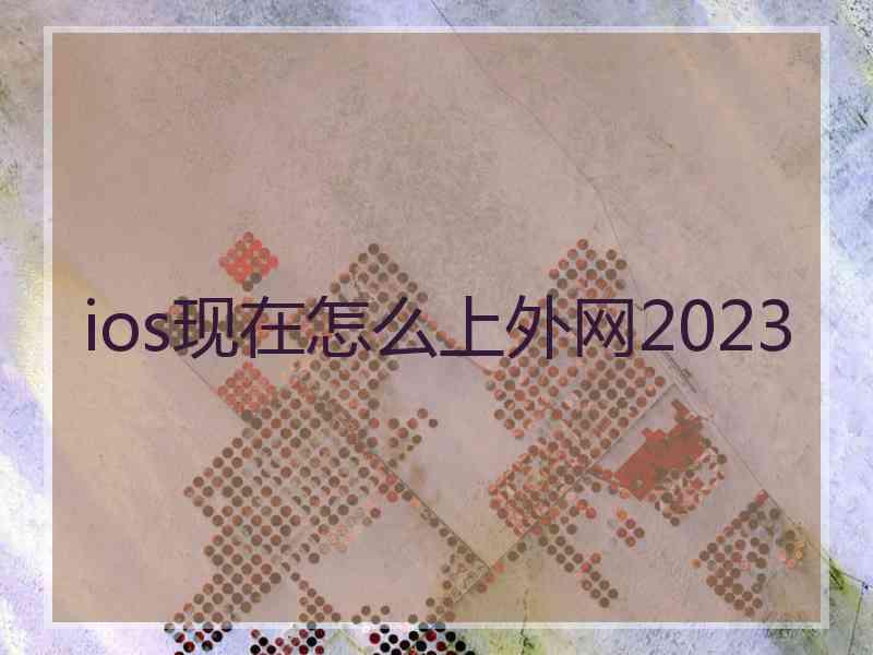 ios现在怎么上外网2023