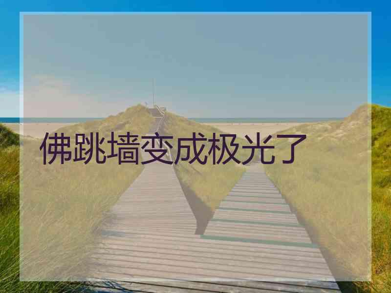 佛跳墙变成极光了