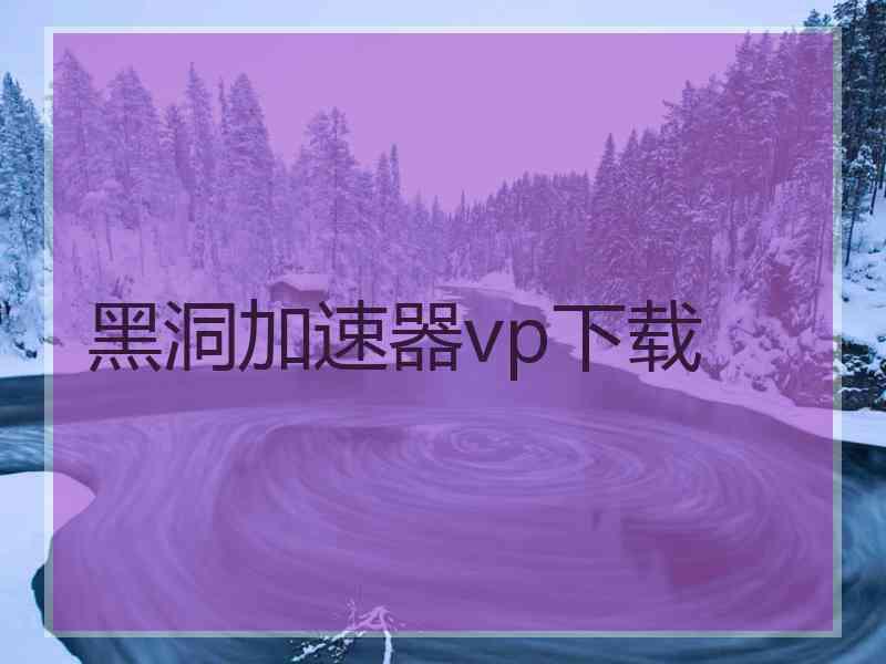 黑洞加速器vp下载