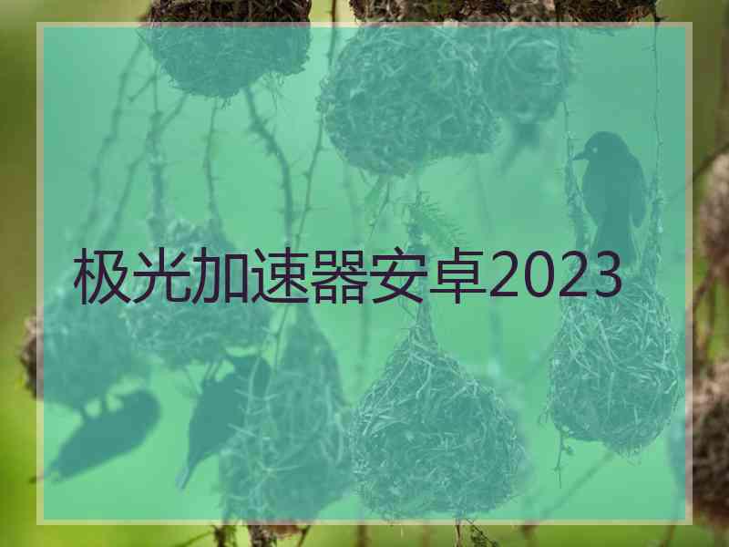 极光加速器安卓2023