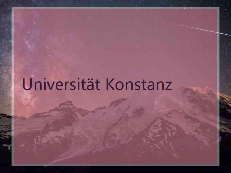 Universität Konstanz