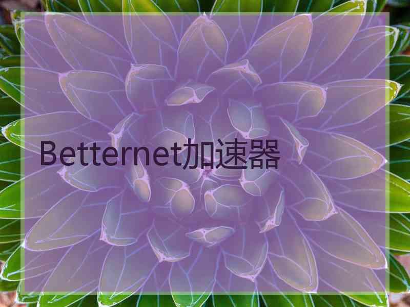Betternet加速器