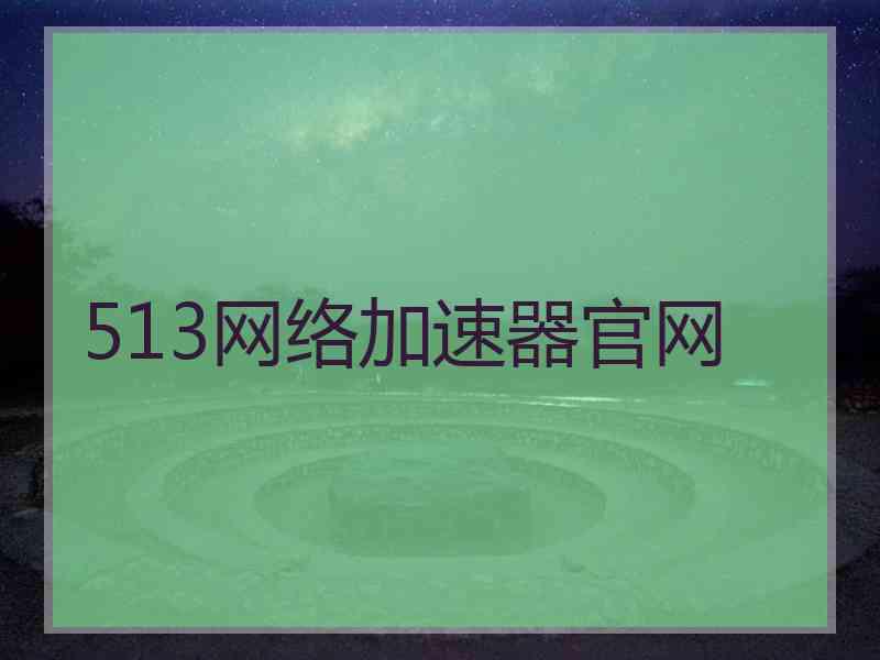 513网络加速器官网