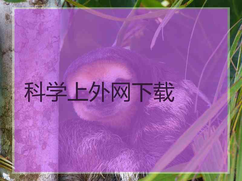 科学上外网下载