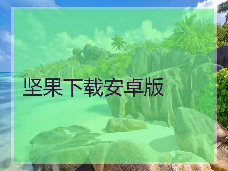 坚果下载安卓版