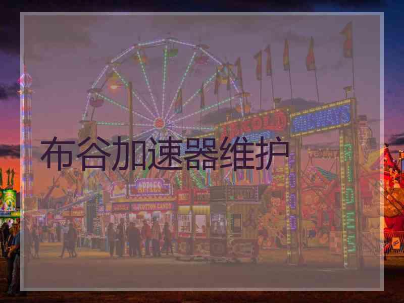 布谷加速器维护