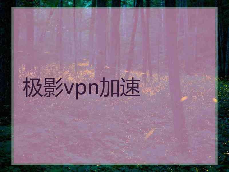 极影vpn加速
