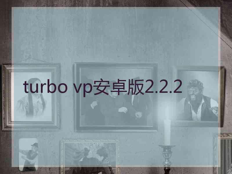turbo vp安卓版2.2.2