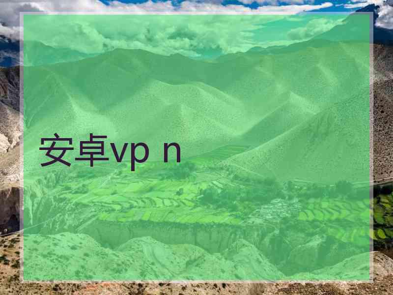 安卓vp n