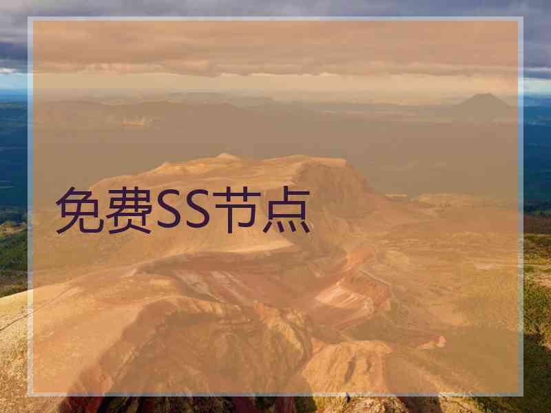 免费SS节点