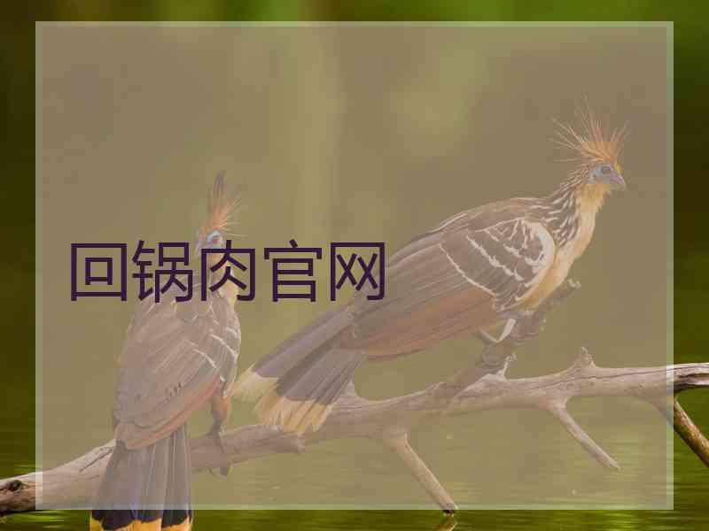 回锅肉官网
