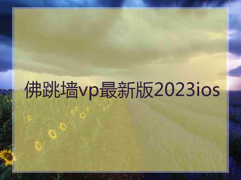 佛跳墙vp最新版2023ios