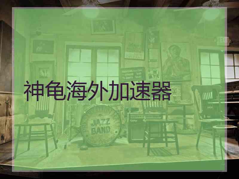 神龟海外加速器