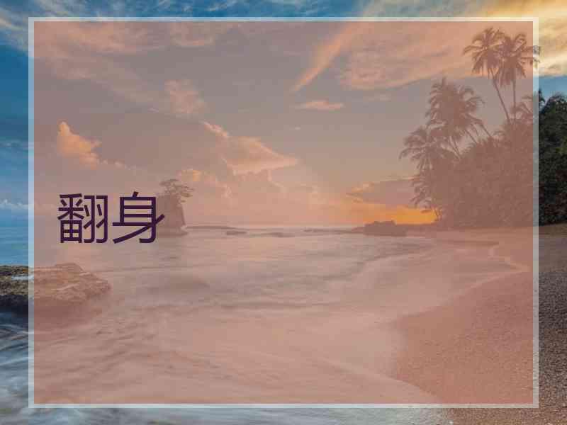 翻身