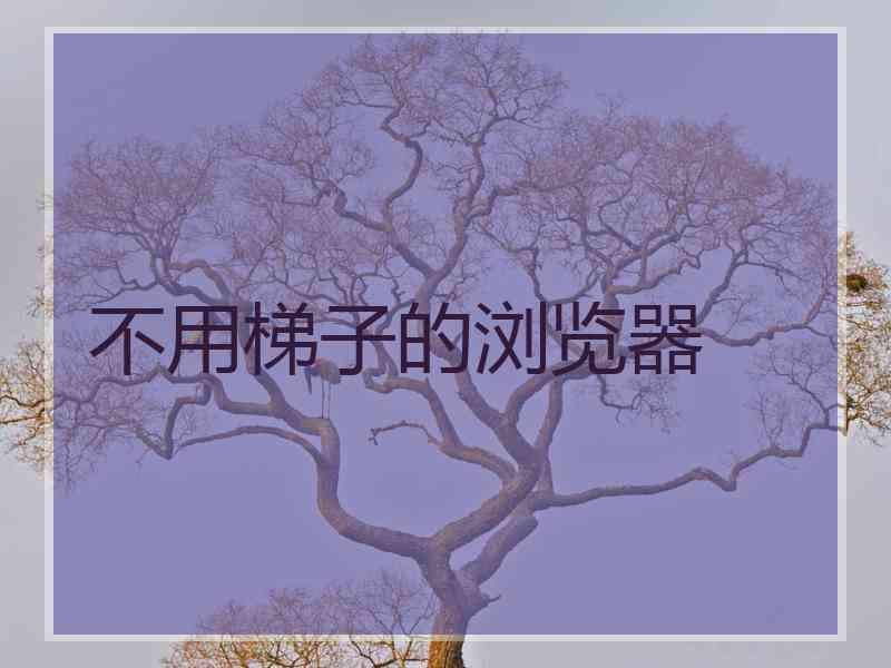 不用梯子的浏览器