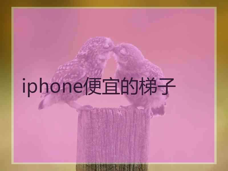 iphone便宜的梯子