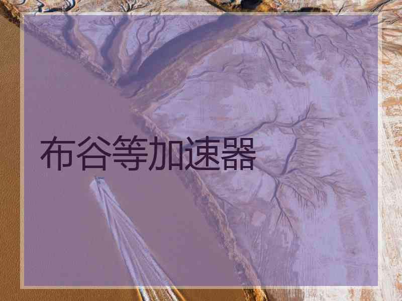 布谷等加速器