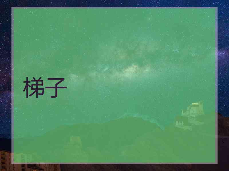 梯子