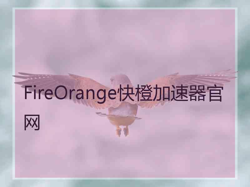 FireOrange快橙加速器官网